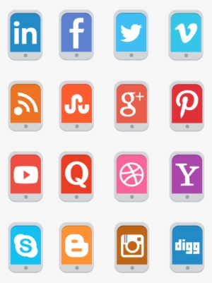 Social Media Icons Free Png - Social #11825