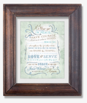 “benediction” Watercolor Art Print - Charles M. Schulz #12077