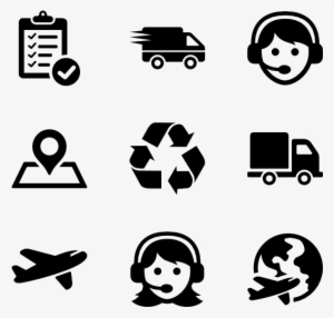 Logistics Delivery - Real Estate Icons Png #12101