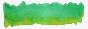 Colorful Watercolor Brush - Green Watercolor Paint Png #12271