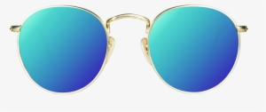 March 08, - Aviator Sunglasses Png Blue #12307