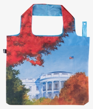 More Views - Reusable White House Tote Bag #12308