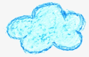 Drawn Clouds Crayon - Cloud Crayon Png #12351