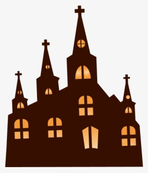 Church Clipart Haunted - Happy Halloween Banner Sign 3 X 5 Ft By Bannerbuzz #12515