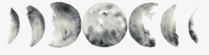 Love, - Phases Of Moon Png #12698
