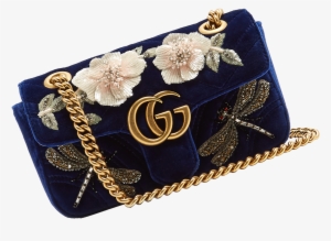 Gucci Gg Marmont Mini Quilted-velvet Cross-body Bag #12822