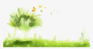 Image Royalty Free Library Green Software Lawn Hand - Lawn Watercolor #13068