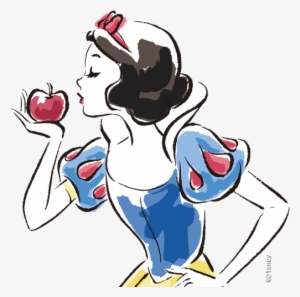 Snow White Watercolor - Iphone 8 Plus Case Snow White #13218