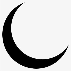 Crescent Moon Png - Moon Svg #13377