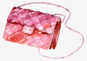 Fashionwatercolorclipart - Fashion Items Watercolor #13508