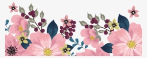 Free Watercolour Flower Background #13524