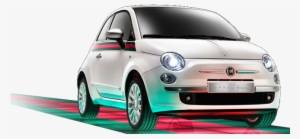 Hit The Road In True Italian Style - Fiat 500 Gucci Png #13612