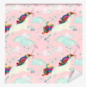 Watercolor Fairy Tale Seamless Pattern With Flying - Fairy Tale #13977