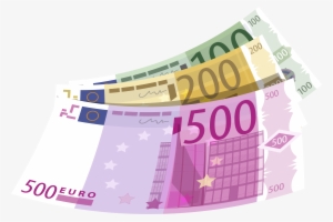 Banknotes Euro Png Clipart - Euro Png #13978