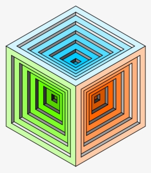 3d Cube Png - Drawing #14069