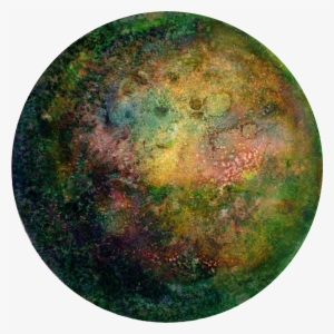 Kepler-22b - Watercolor Painting #14149
