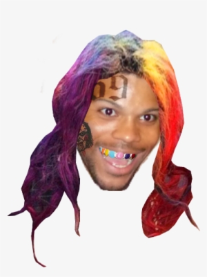 6ix9ine Hair Png Picture Transparent - Illustration #14374