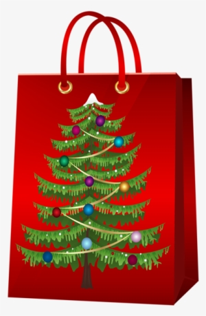 Christmas Clipart Bag Pencil And In Color Christmas - Clip Art #14438