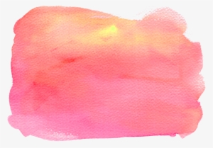 Light Pink Watercolor Png Clip Library - Watercolor Png Orange Pink #14501