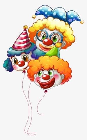 Clipart Balloon Watercolour - Livre De Coloriage Clowns 1 #14720