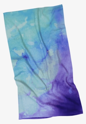 Sun Mask Upf 50 - Watercolor Sunglasses By Waves Gear - Watercolor Sun #14820