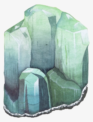 Here Are Some Of The Minerals I've Painted Below, And - Portable Network Graphics #15182