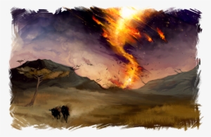 Blue Fire Tornado #15740
