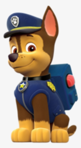 Patrulha Canina-chase Paw Patrol Ornaments, Paw Patrol - Chase Paw Patrol Png #16311