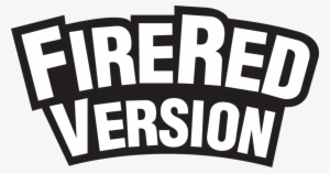 Firered Logo By Dubblesc - Pokémon Firered Version [game Boy Advance Game] #16583