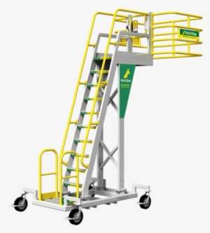 Mobile Stairs With Platform #17182