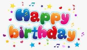 Cute Happy Birthday Png Clip Art Image - Happy Birthday Image Hd #17908