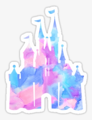 Download disney: Watercolor Disney Castle Svg