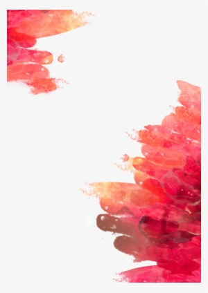 Painting Background Transprent Free - Red Watercolor Background Png #17975