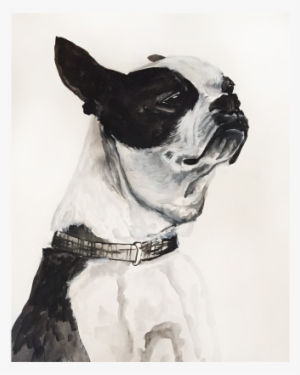 Chipper- 11" X 13" Ink / Watercolor - Watercolor Painting #18290