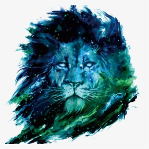 Jpg African Drawing Watercolor - Alis Io Skins Lion #18432