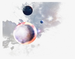 Planet Svg Watercolor Space - Sky Planet Png #18834