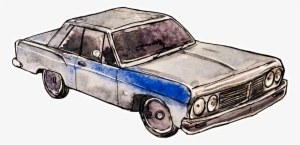 Watercolor Cars Example Image - Watercolor Painting #18916