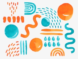 Beautiful Transparent Abstract Watercolor Fill Background - Watercolor Painting #19016