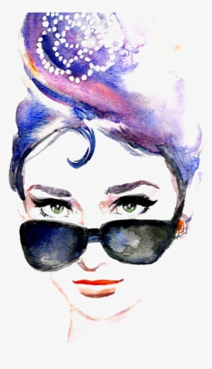 Watercolor Painting Art Drawing Sketch - U Have Two Hands One To Help Yourself #19023