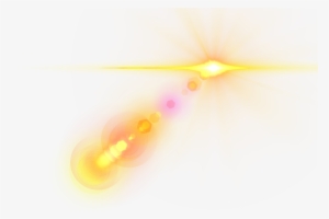 Yellow Lens Flare Png #19615
