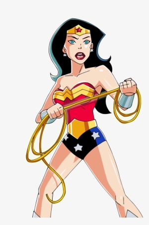 Wonder Woman Cartoon Png - Clip Art #19701