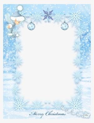 Frame Clipart Ice - Gold Snow Frame Png #100214