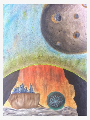 The Utopia Of The Future, Original Paintings, Tablo - Utopia #101096