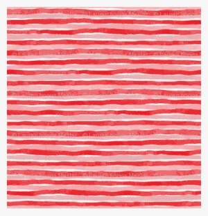 Red And Pink Watercolor Stripes - Coquelicot #101631