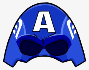 Captain America Cowl Clothing Icon Id 1416 - Capitan America Club Penguin #101695