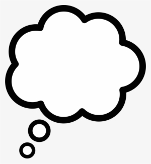 Think Bubble Png Transparent Image - Think Bubble #102468