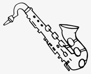 Tenor Saxophone Drawing At Getdrawings - Saxofone Desenho Colorido #103179