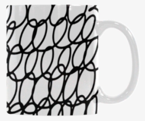 Doodle Circles White Mug - Mug #103313