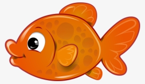 Fish Goldfish Orange - Clipart Gold Fish #103578