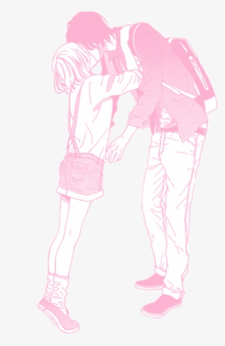 Pink Pastel Manga Anime Couple Love - Pastel Pink Anime Couple #104095